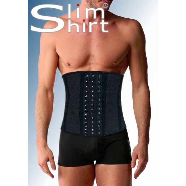 Panegy Mens Corset Tummy Control Steel Boned Waist Trainer Trimmer Belt :  : Clothing, Shoes & Accessories